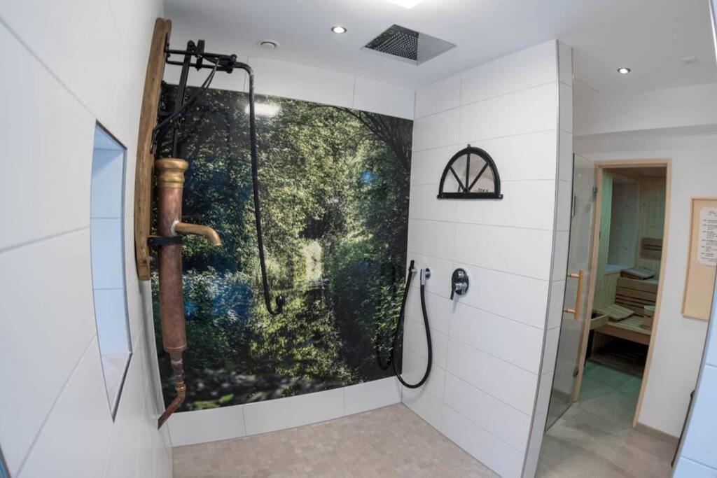 Zum Heuerling Ferienwohung Im Alten Stall Mit Sauna Versmold Dış mekan fotoğraf