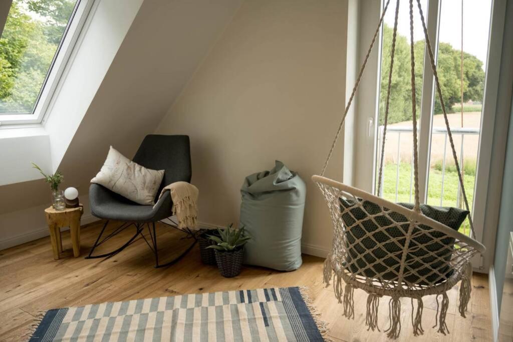 Zum Heuerling Ferienwohung Im Alten Stall Mit Sauna Versmold Dış mekan fotoğraf