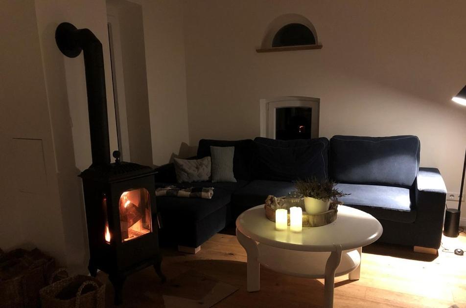 Zum Heuerling Ferienwohung Im Alten Stall Mit Sauna Versmold Dış mekan fotoğraf
